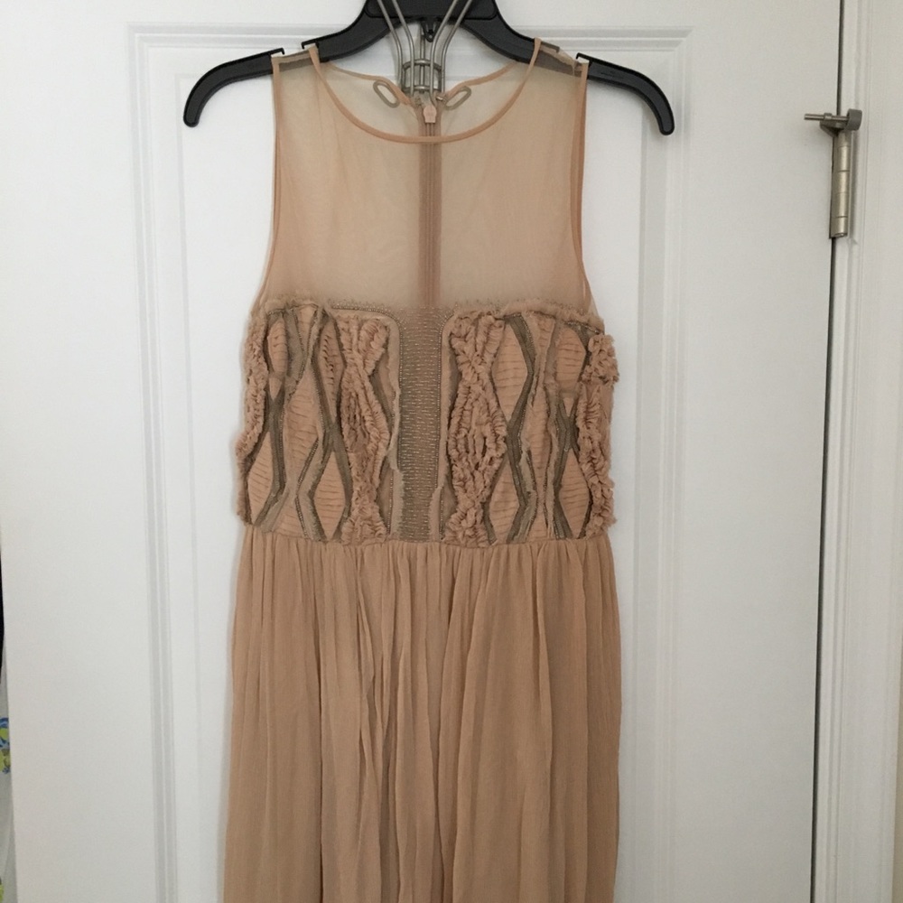 Nicole Miller beaded cocktail dress